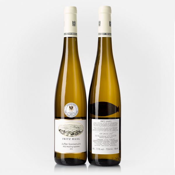 Brauneberger Juffer Sonnenuhr Riesling Spätlese Versteigerung 