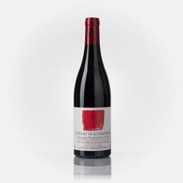 Chassagne-Montrachet 1er Cru Clos du Château  de la Maltroye Monopole rouge 