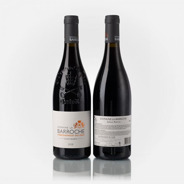 Châteauneuf-du-Pape Julien Barrot rouge  92 RP