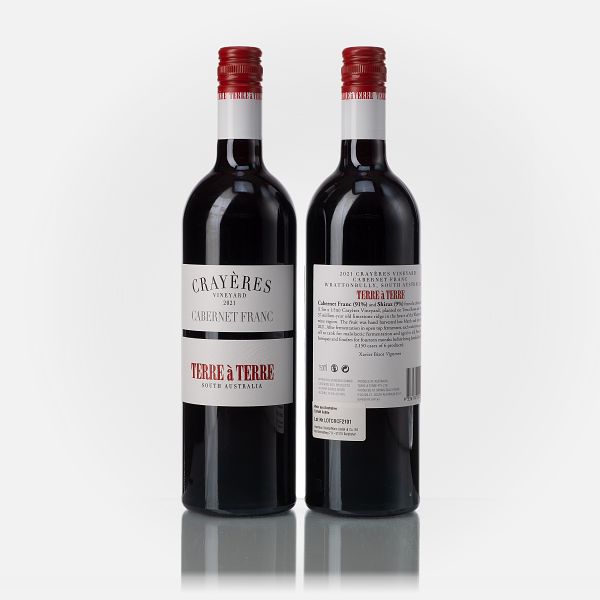 Crayères Vineyard Cabernet Franc Shiraz  91 RP