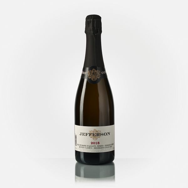 Cuvée Jefferson Spumante Metodo Classico Rosé Dosage Zero 