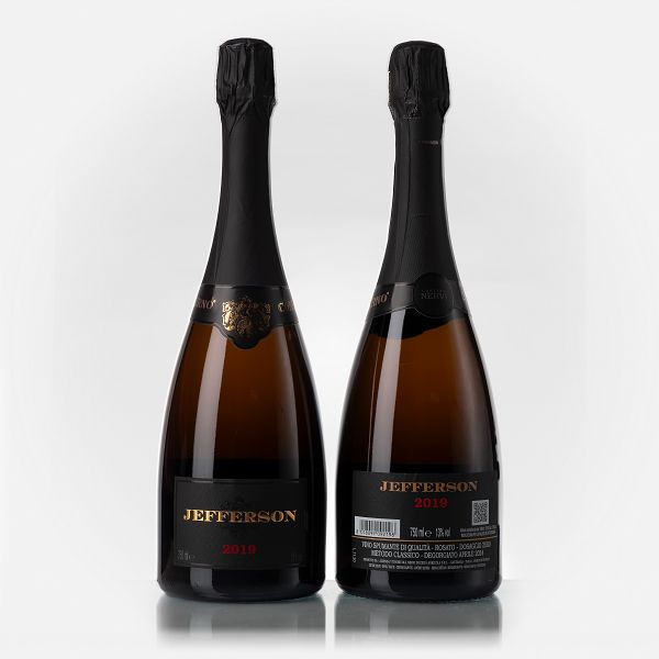 Cuvée Jefferson Spumante Metodo Classico Rosé Dosage Zero 