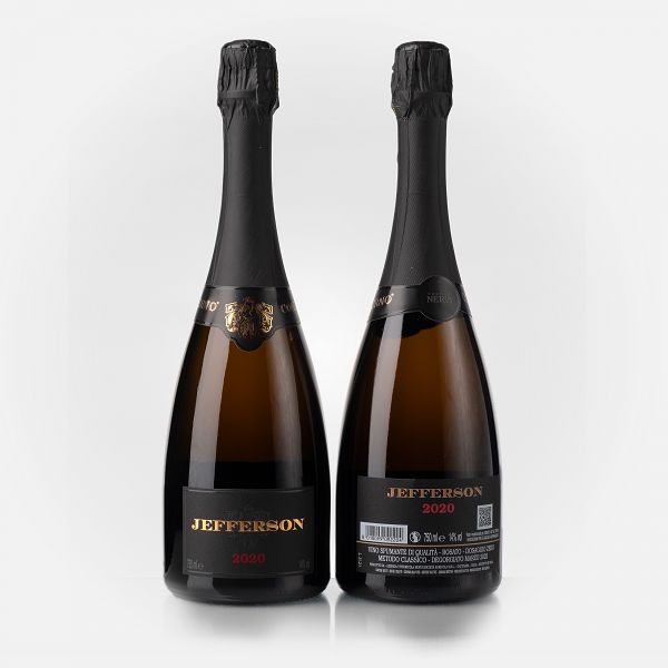 Cuvée Jefferson Spumante Metodo Classico Rosé Dosage Zero 