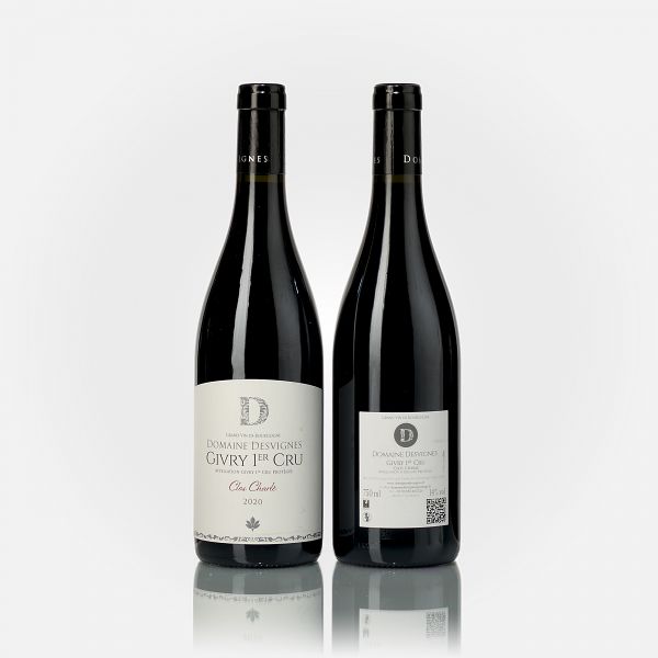 Givry 1er Cru Clos Charlé rouge  92+ RP