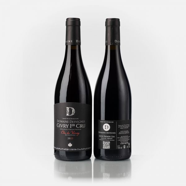 Givry 1er Cru Clos du Vernoy Monopole rouge  