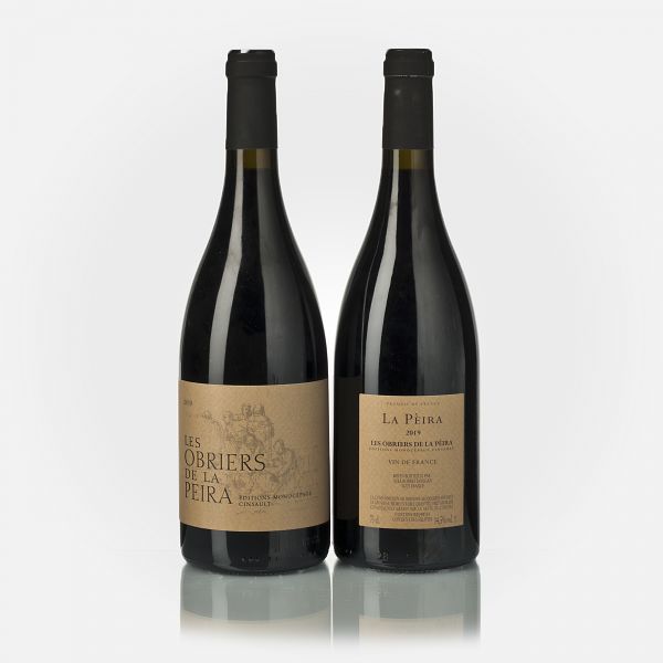 Les Obriers de La Pèira Éditions Monocépage Cinsault rouge VdF 