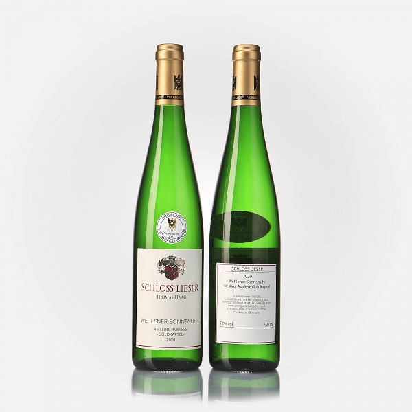 Wehlener Sonnenuhr Riesling Auslese Goldkapsel Versteigerung 